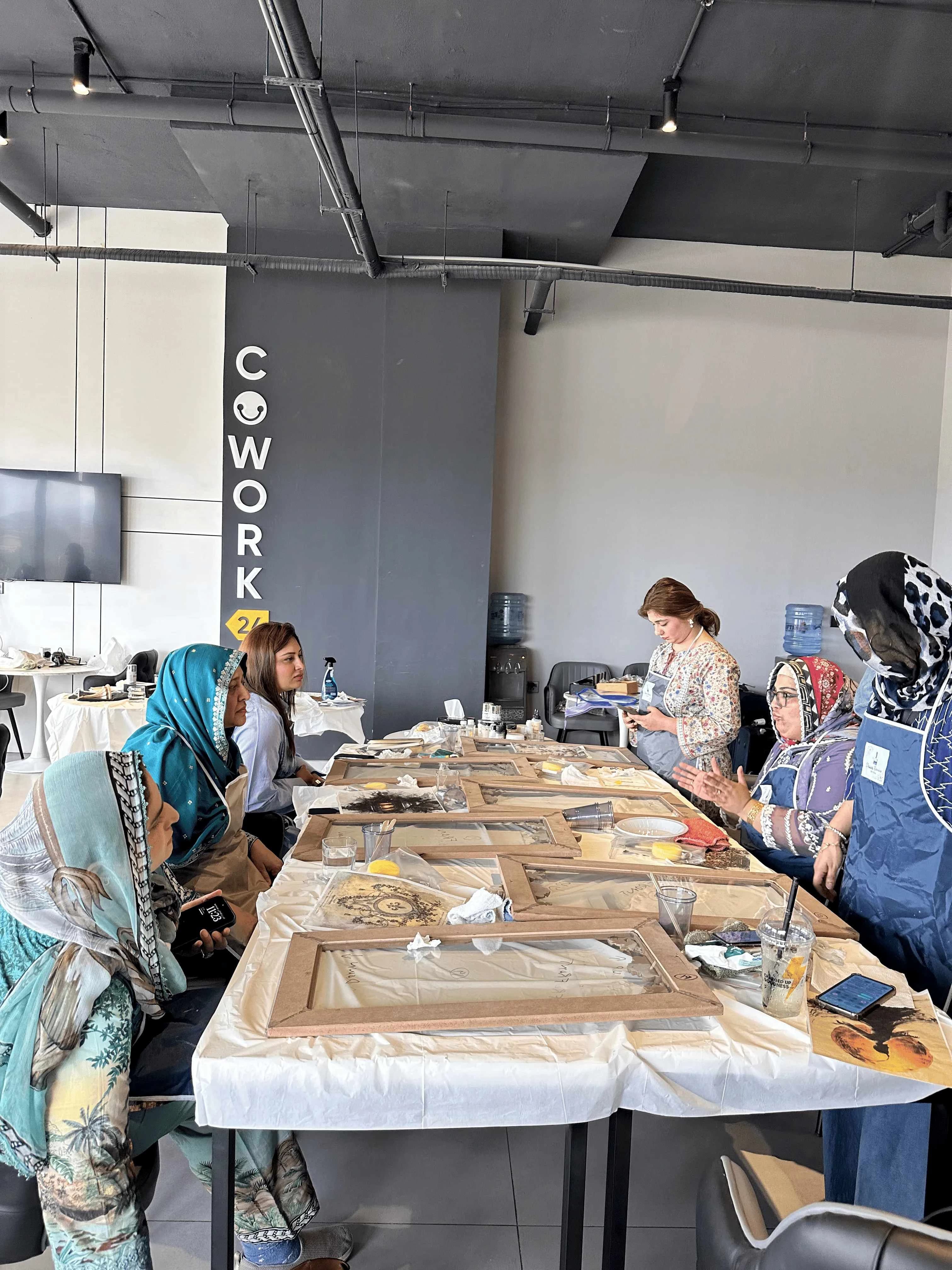 Event hall facilities at Cowork24 Islamabad