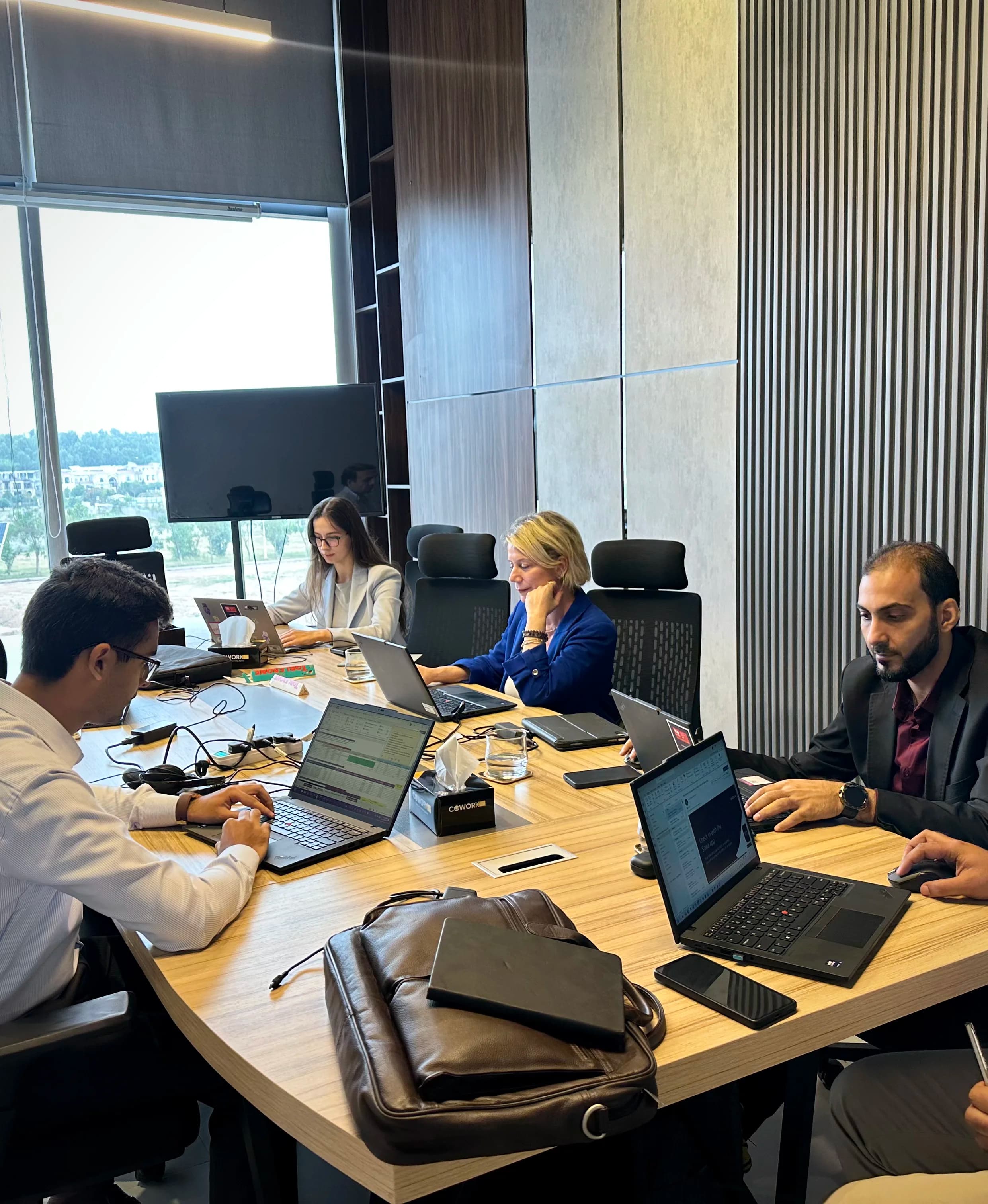Professional conference space at Cowork24 Islamabad